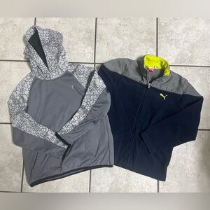 Puma and Old Navy hoodie bundle size medium